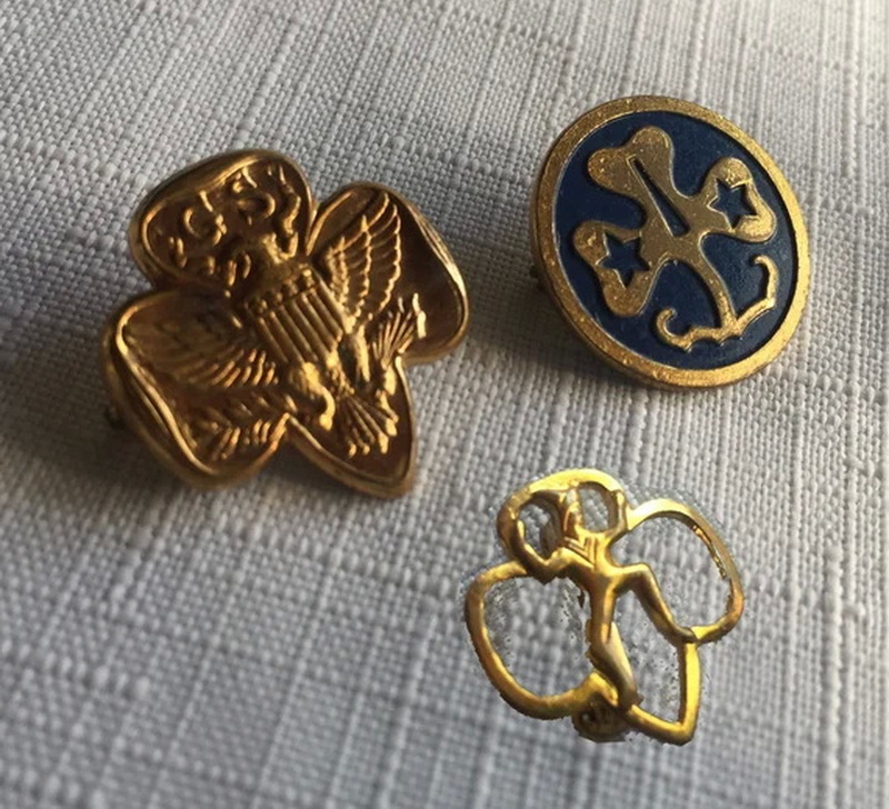 Girl Scout Pins 1