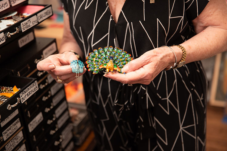 Jill Wine Banks Pin Designs