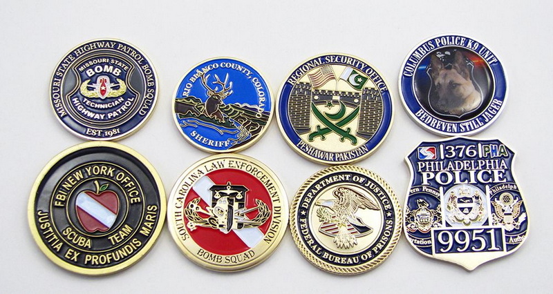 Collectible Law Enforcement Coins