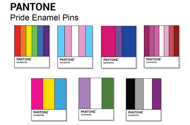 Pantone Colors Used for Enamel Pins 1