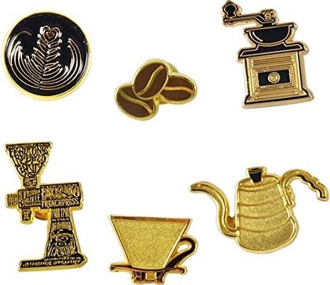 What's A Peet's Coffee Enamel Pin Set 1