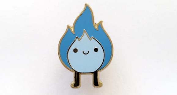 Will Wisp Enamel Pin